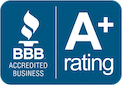 BBB Accredited Business A+ Rating